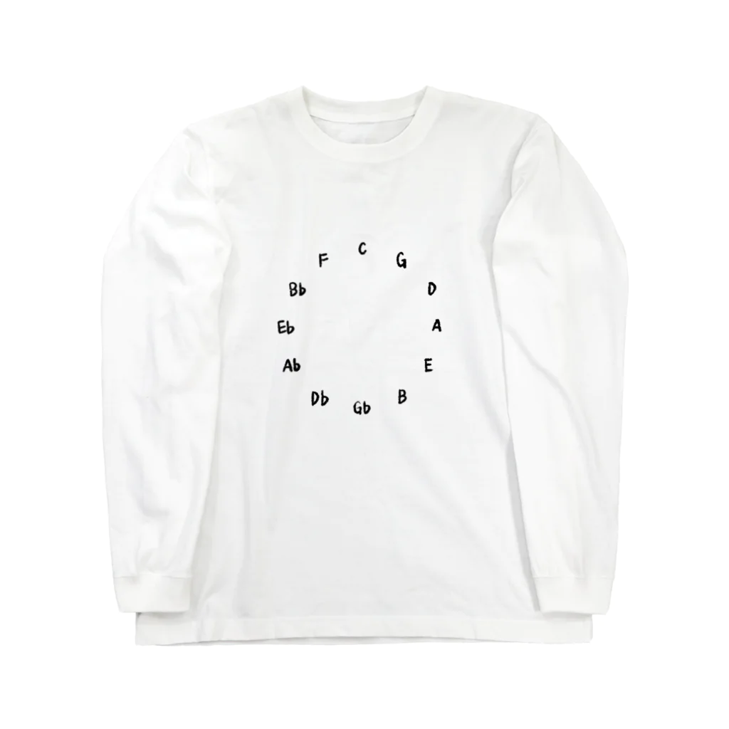 Yosumiの五度圏 / Circle of fifth Long Sleeve T-Shirt