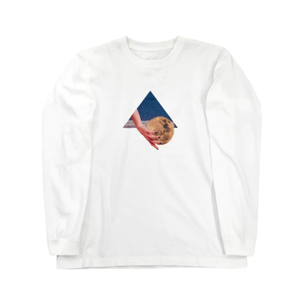 meemの差し入れの月 Long Sleeve T-Shirt