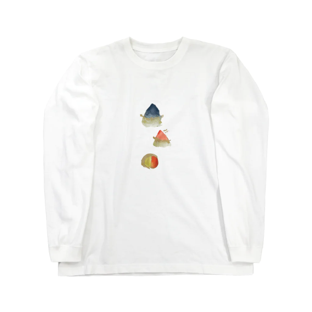 WAMI ARTのスズカ(ヲシテ文字) Long Sleeve T-Shirt