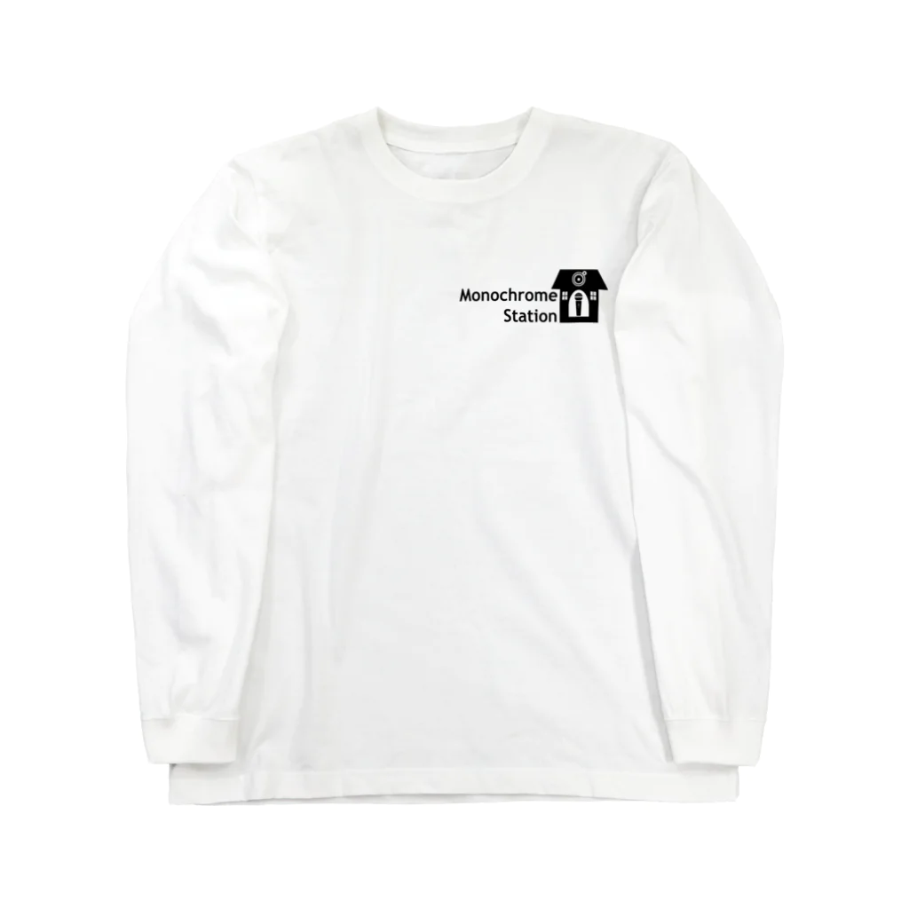 Monochrome Station Goodsの#モノステ モノステロンT ロングスリーブTシャツ