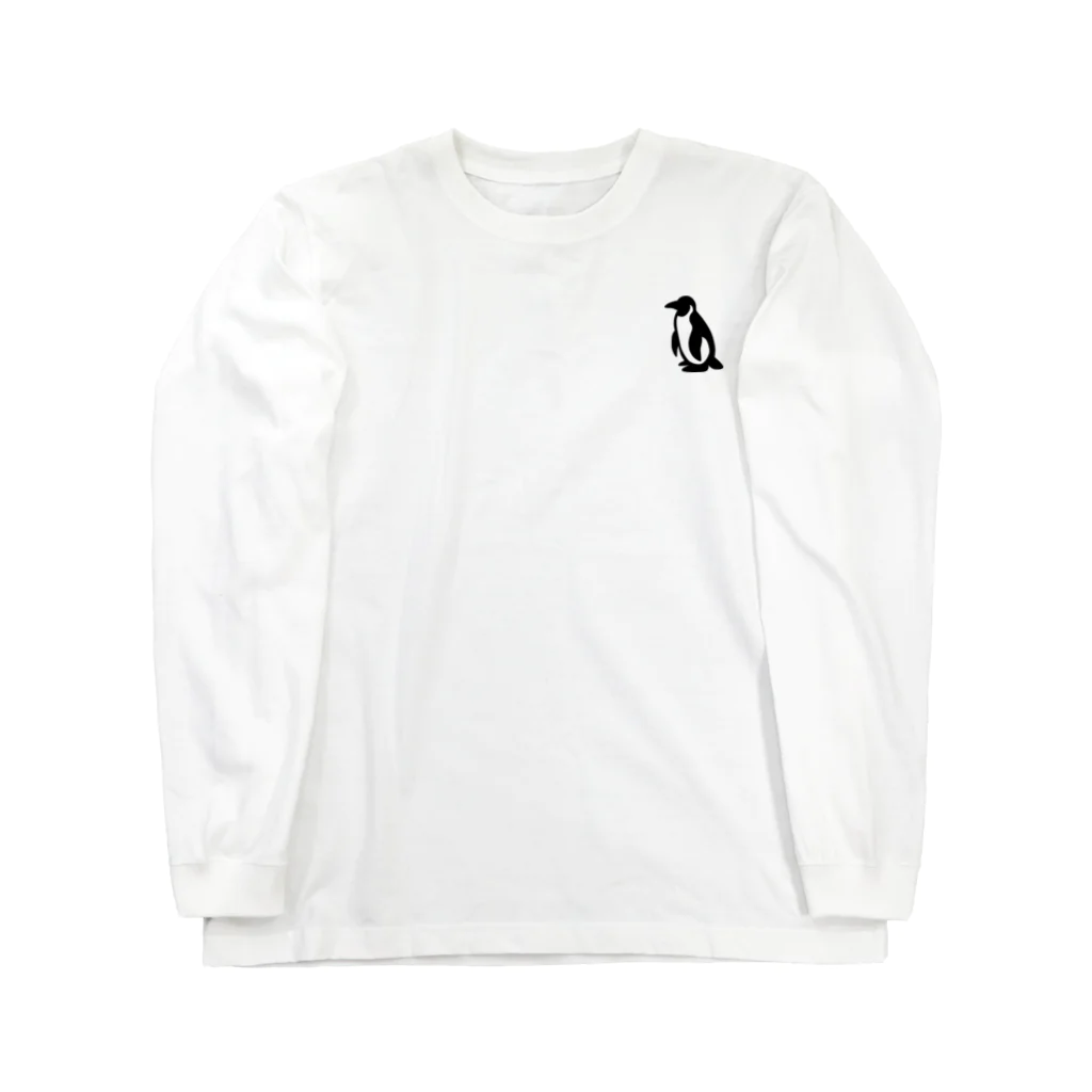 SACHI GRAPHIC ARTSのペンギンさん Long Sleeve T-Shirt