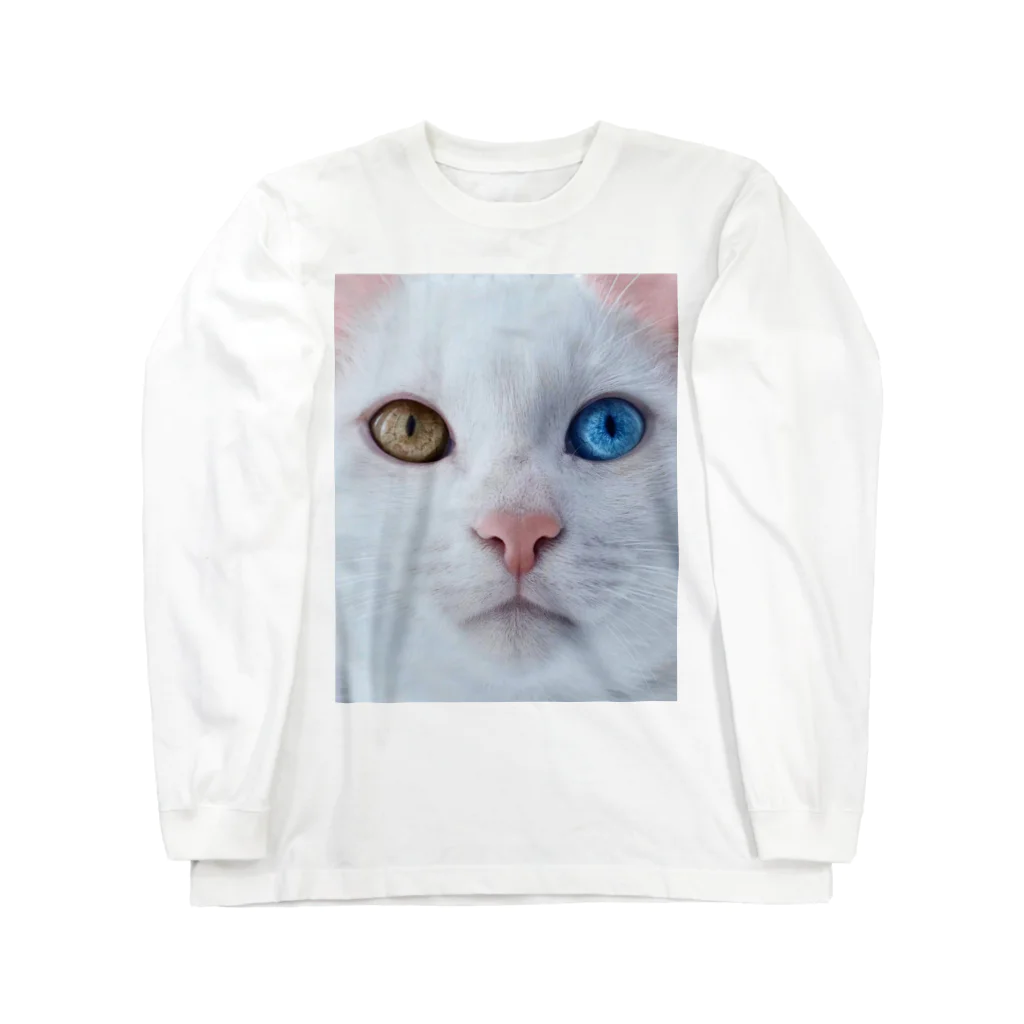 mayurinのオッドアイキャット Long Sleeve T-Shirt