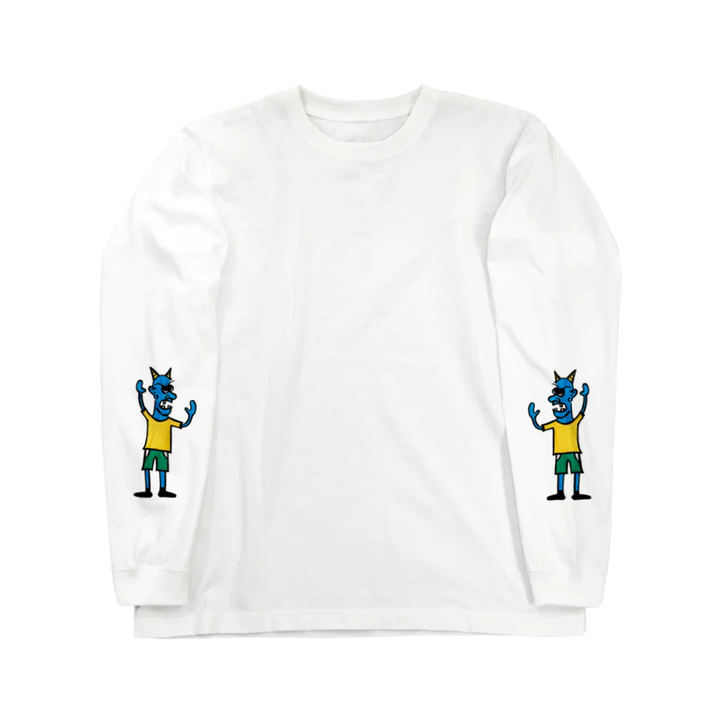 IURAの鬼っ子ロングスリーブ/little demon long sleeve Long Sleeve T-Shirt