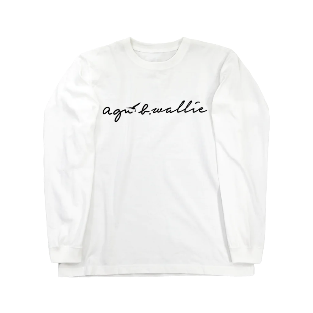 Sk8ersLoungeのaginsbwallie Long Sleeve T-Shirt