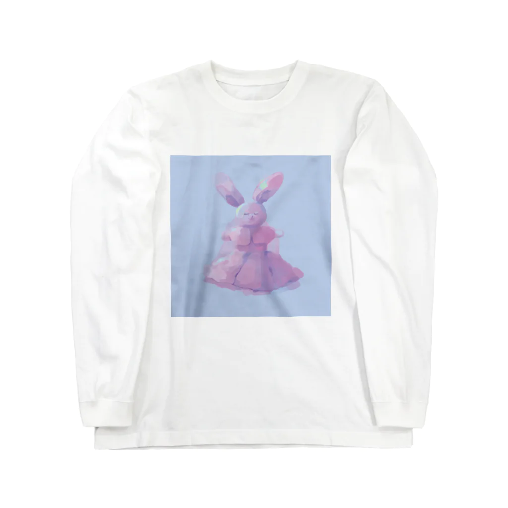 ちめあやたのお店のゆめみるうさぎちゃん Long Sleeve T-Shirt