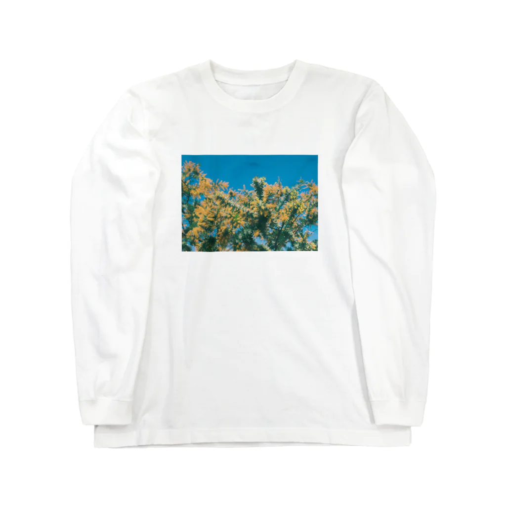 ruu.のミモザ　mimosa Long Sleeve T-Shirt