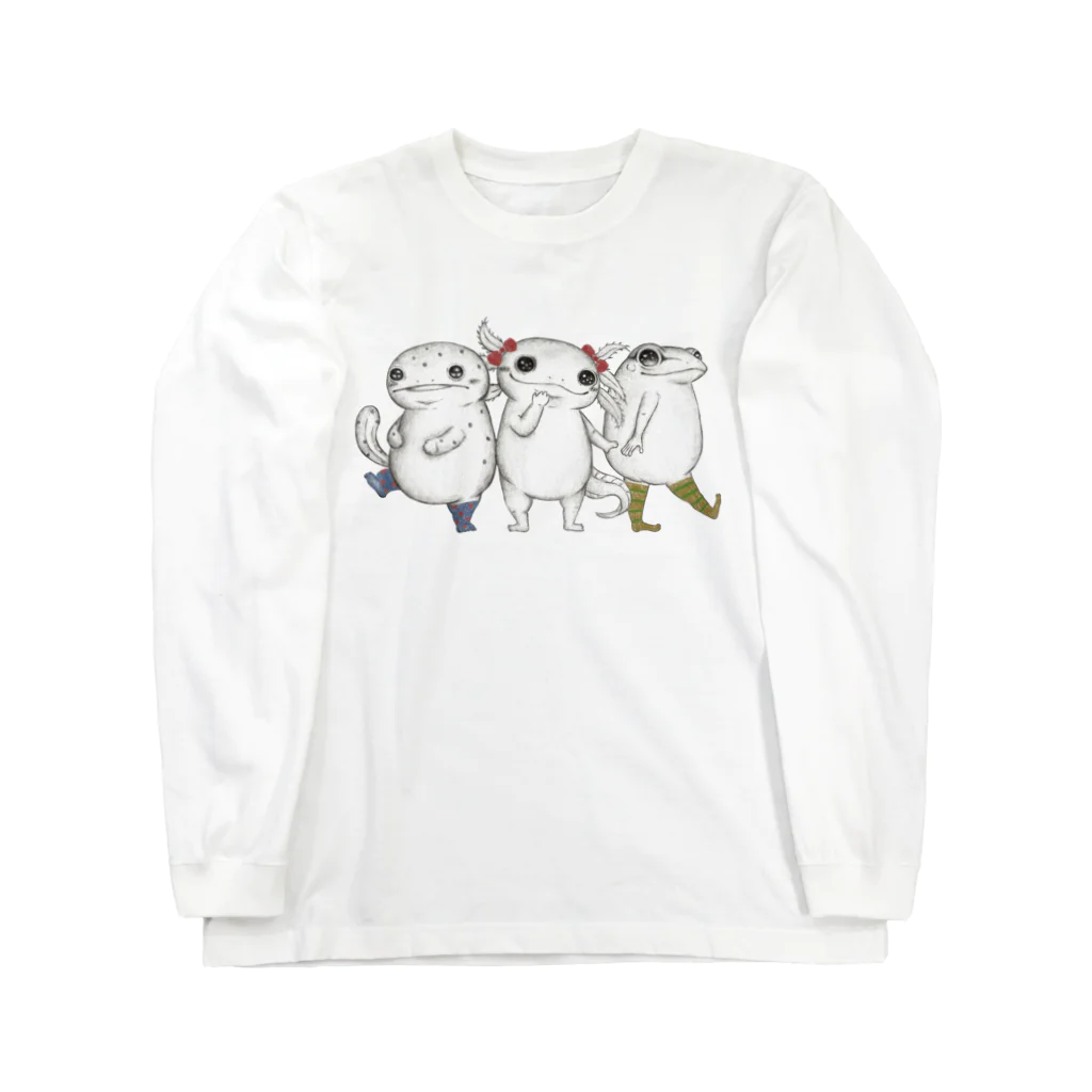 MIKAERUのAmphibian　MIKAERU Long Sleeve T-Shirt