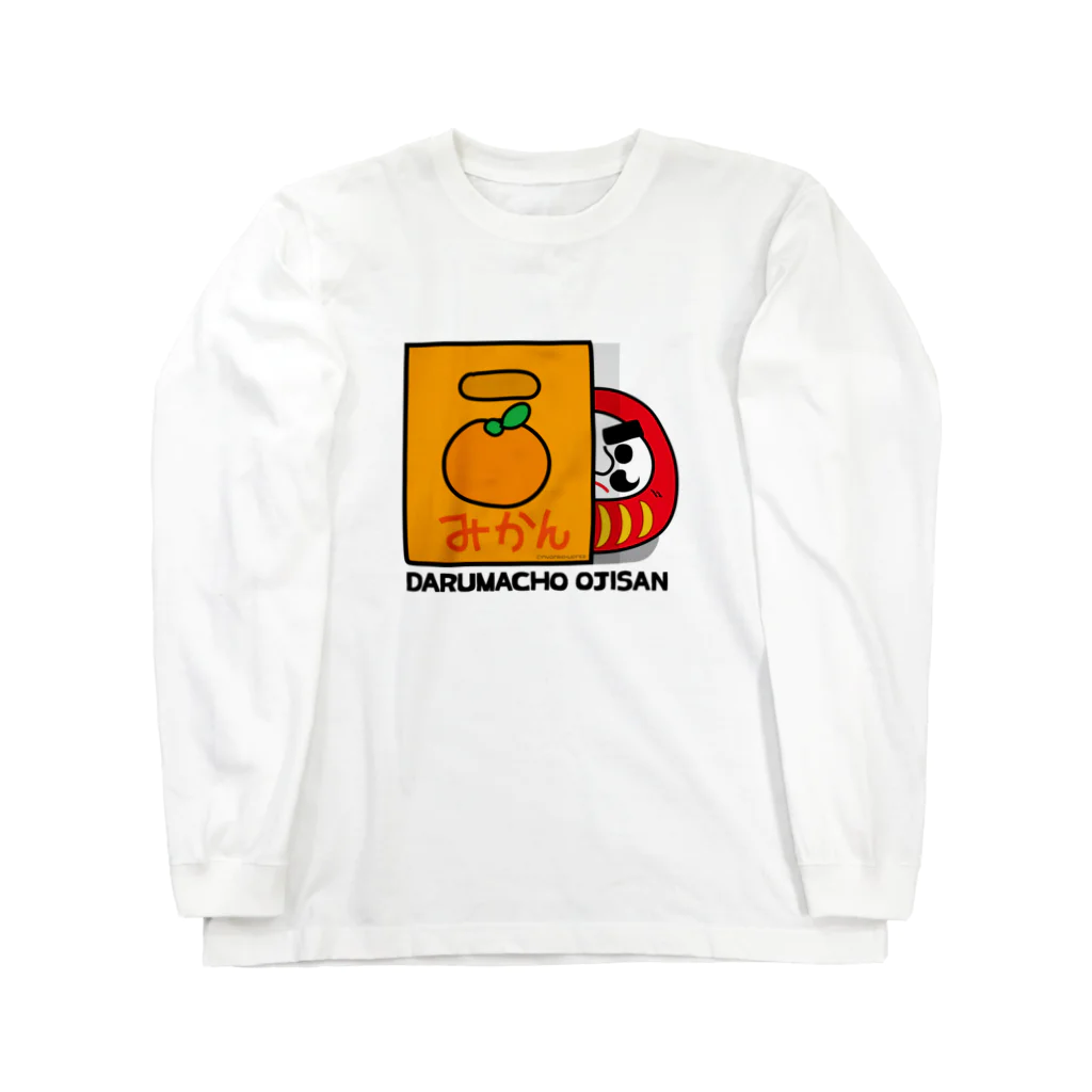 nyanko-worksのダルマッチョおじさん Long Sleeve T-Shirt