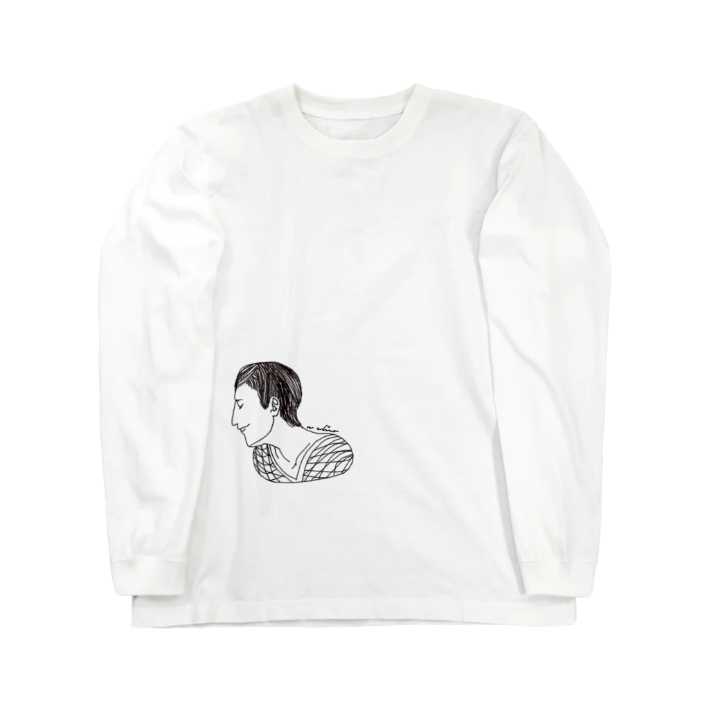 ælicoのyasaotoko ロングスリーブTシャツ