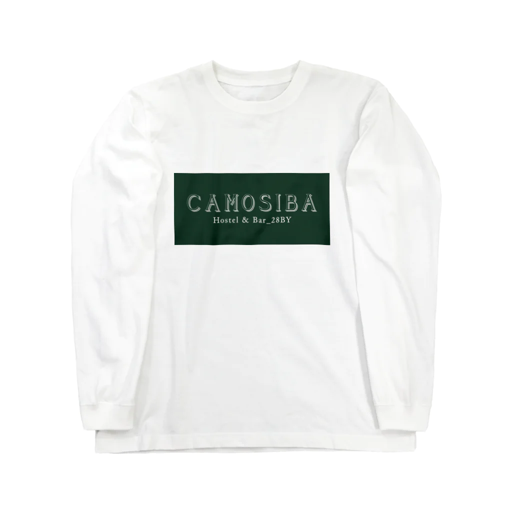 Hostel&Bar CAMOSIBA OfficialのCAMOSIBA logo autumn ロングスリーブTシャツ