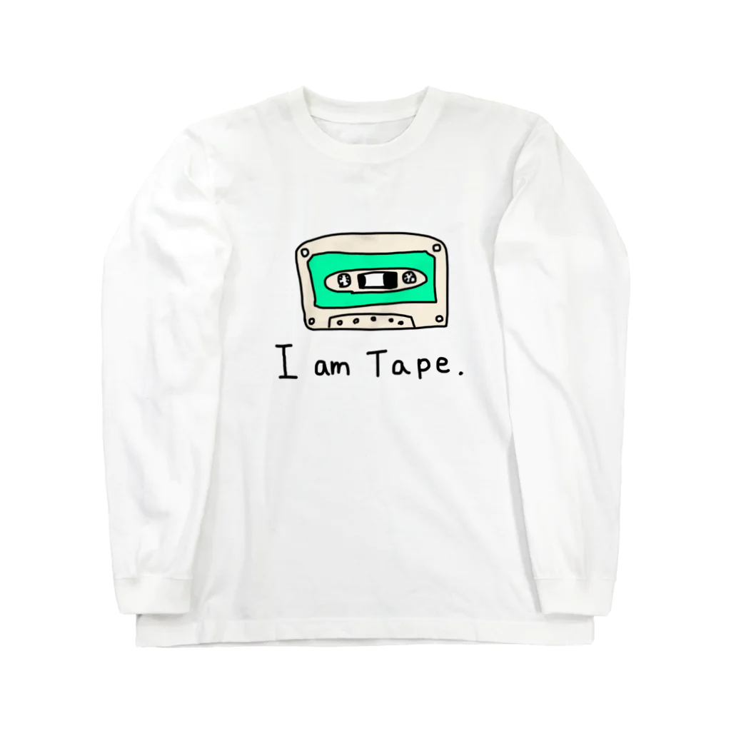 ym303bass オフィシャルショップのカセットテープ Long Sleeve T-Shirt