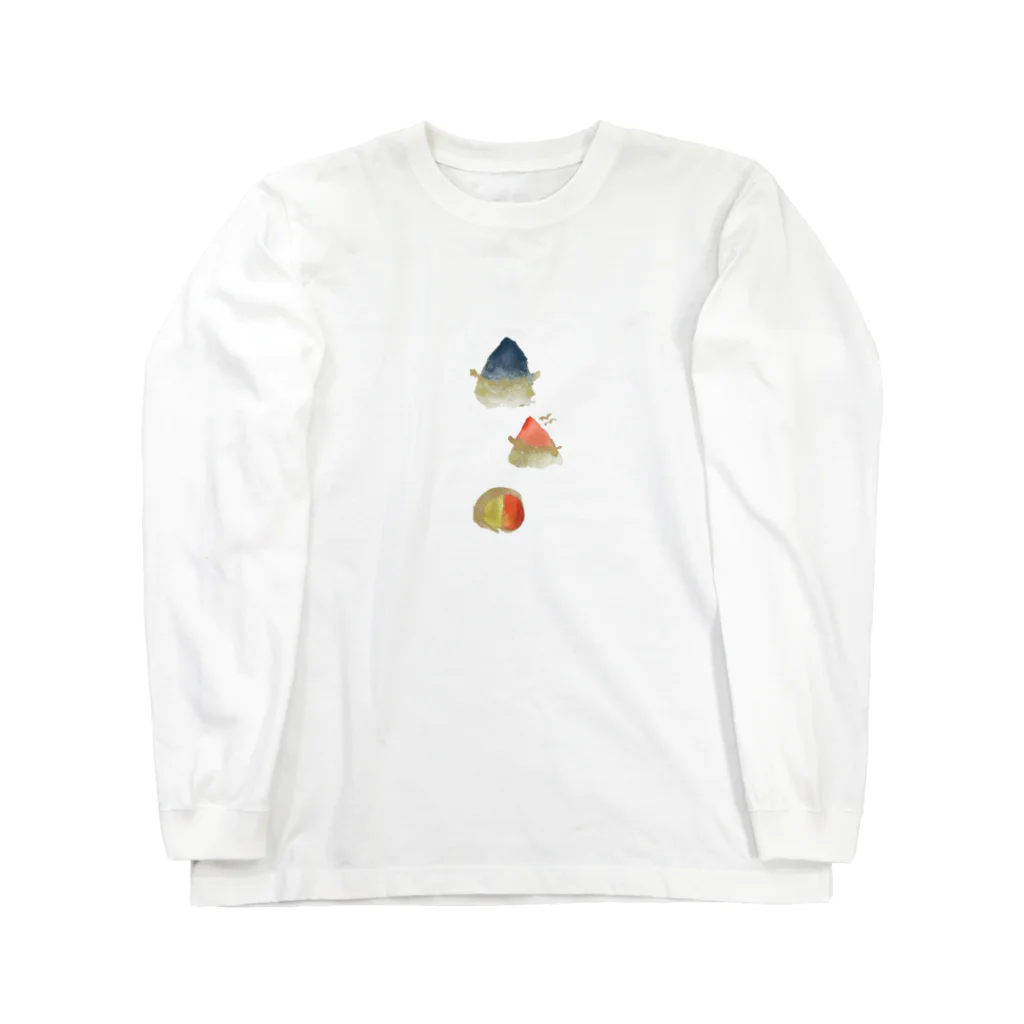 WAMI ARTのスズカ(ヲシテアート文字) Long Sleeve T-Shirt