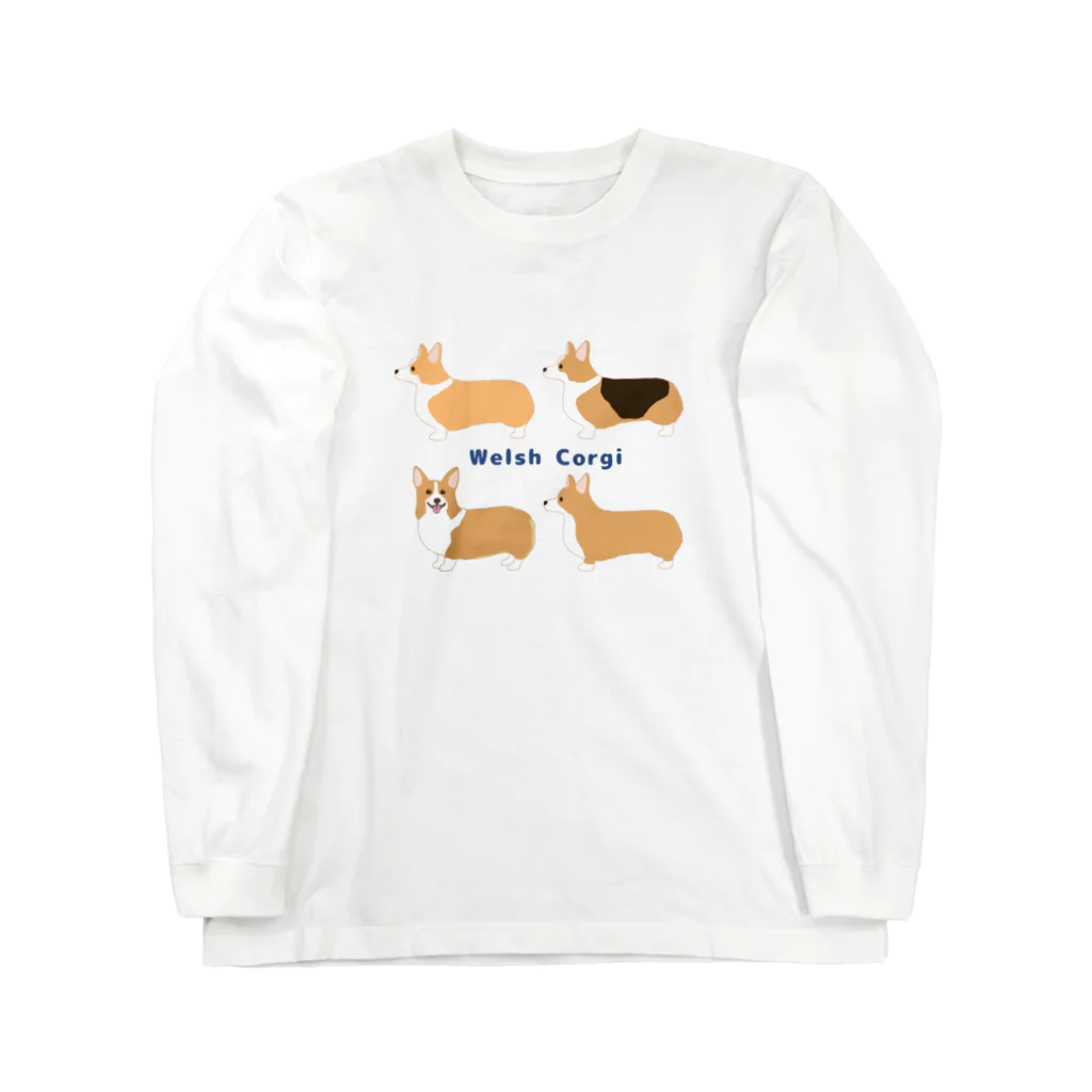  コーギー　REO.REO★のwelsh corgi Long Sleeve T-Shirt