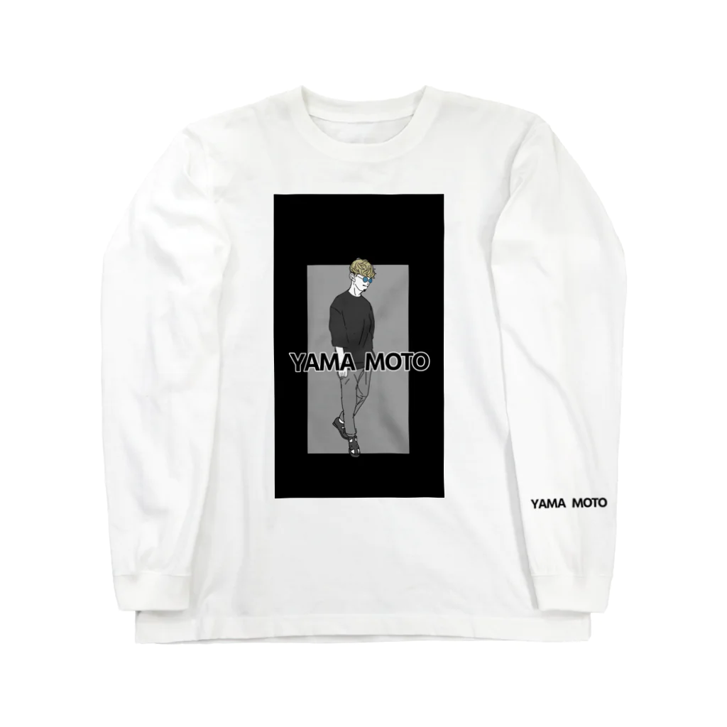 まるのYAMAMOTOシリーズ Long Sleeve T-Shirt