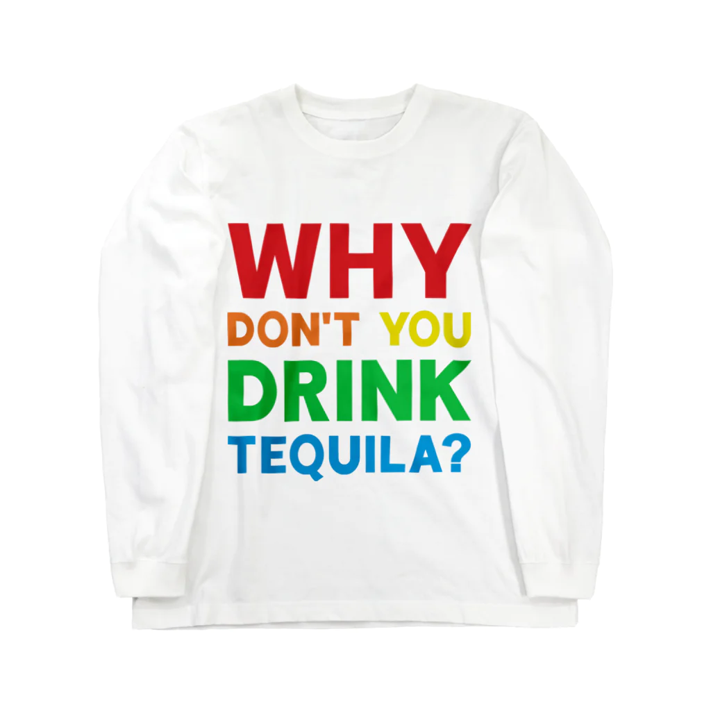 GatitoのDrink Tequila! ロングスリーブTシャツ