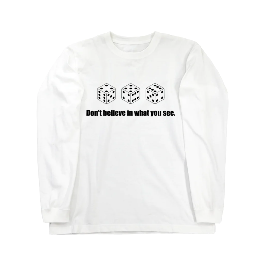 きなこ屋のダイス Long Sleeve T-Shirt