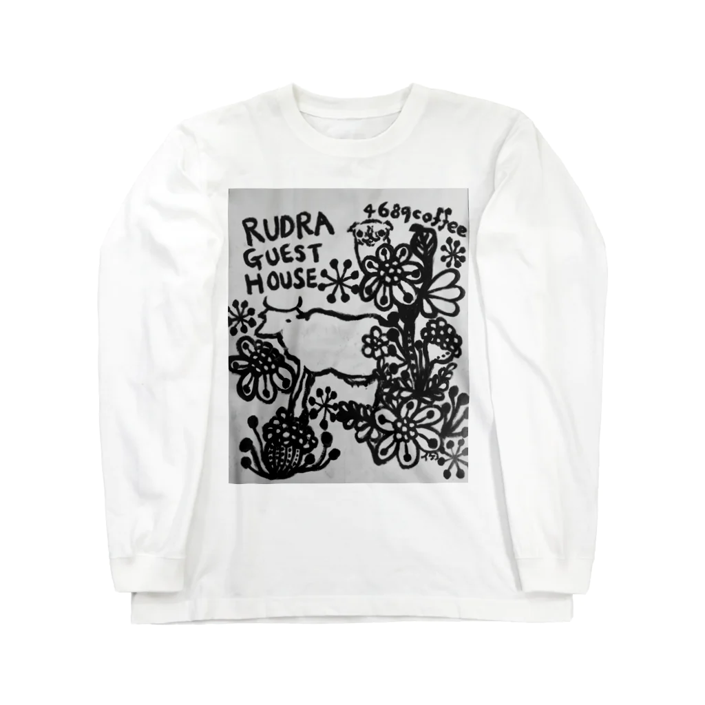 4689akikoのインドバラナシルドラゲストハウス Long Sleeve T-Shirt