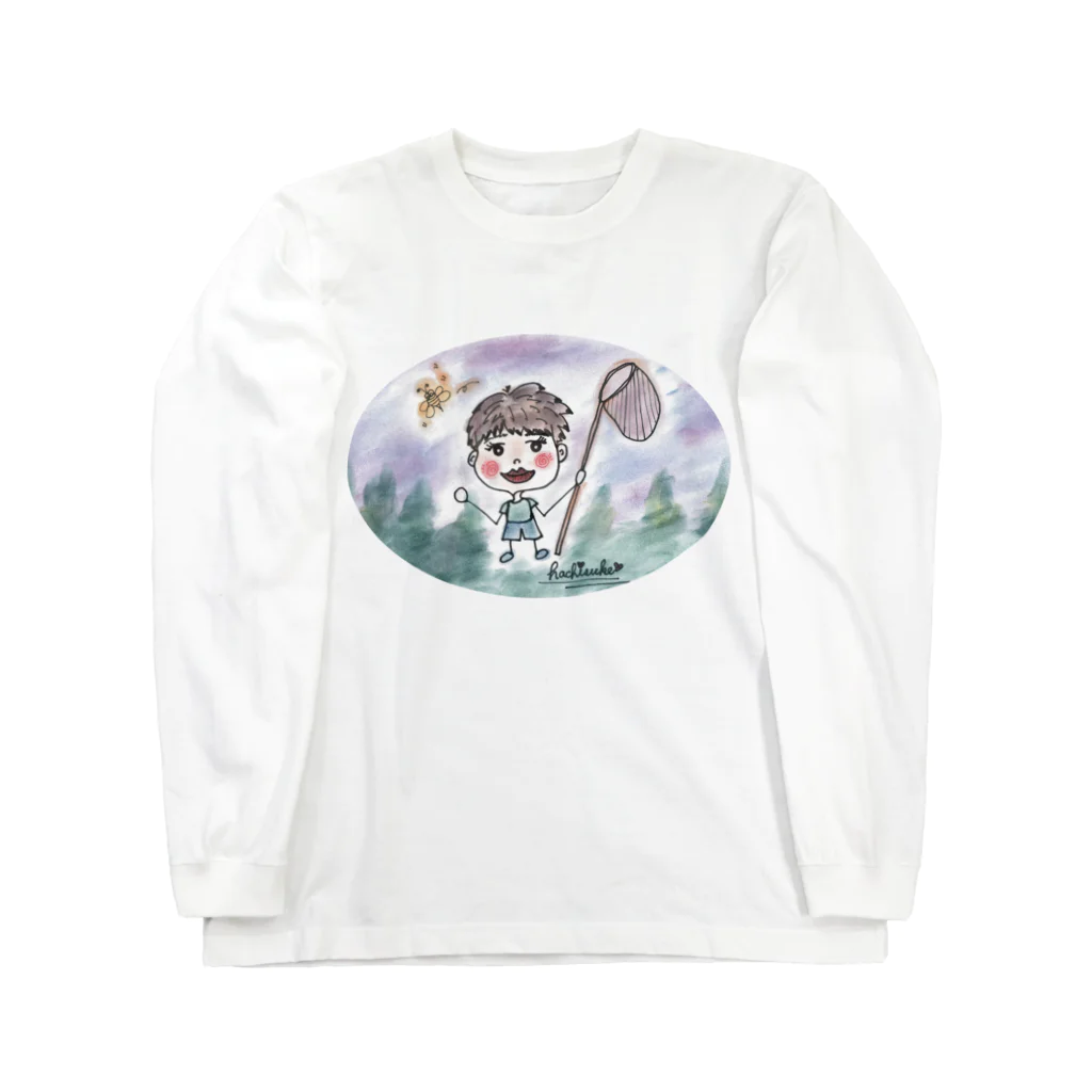 HA☆☆CHI☆☆SUKEのhachisuke☆彡おばぁちゃ～ん(*'ω'*) Long Sleeve T-Shirt