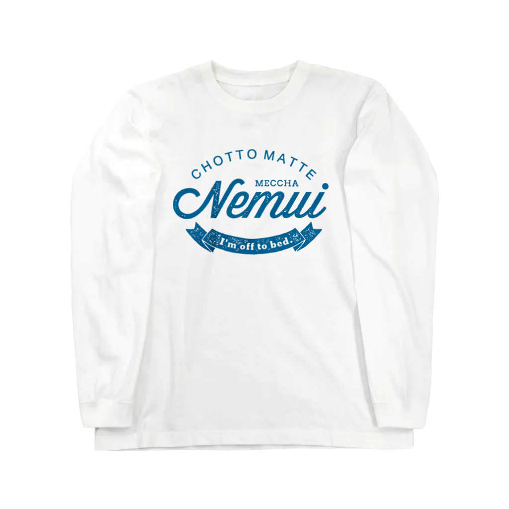 OFUZAKEのCMMN_BLUE Long Sleeve T-Shirt