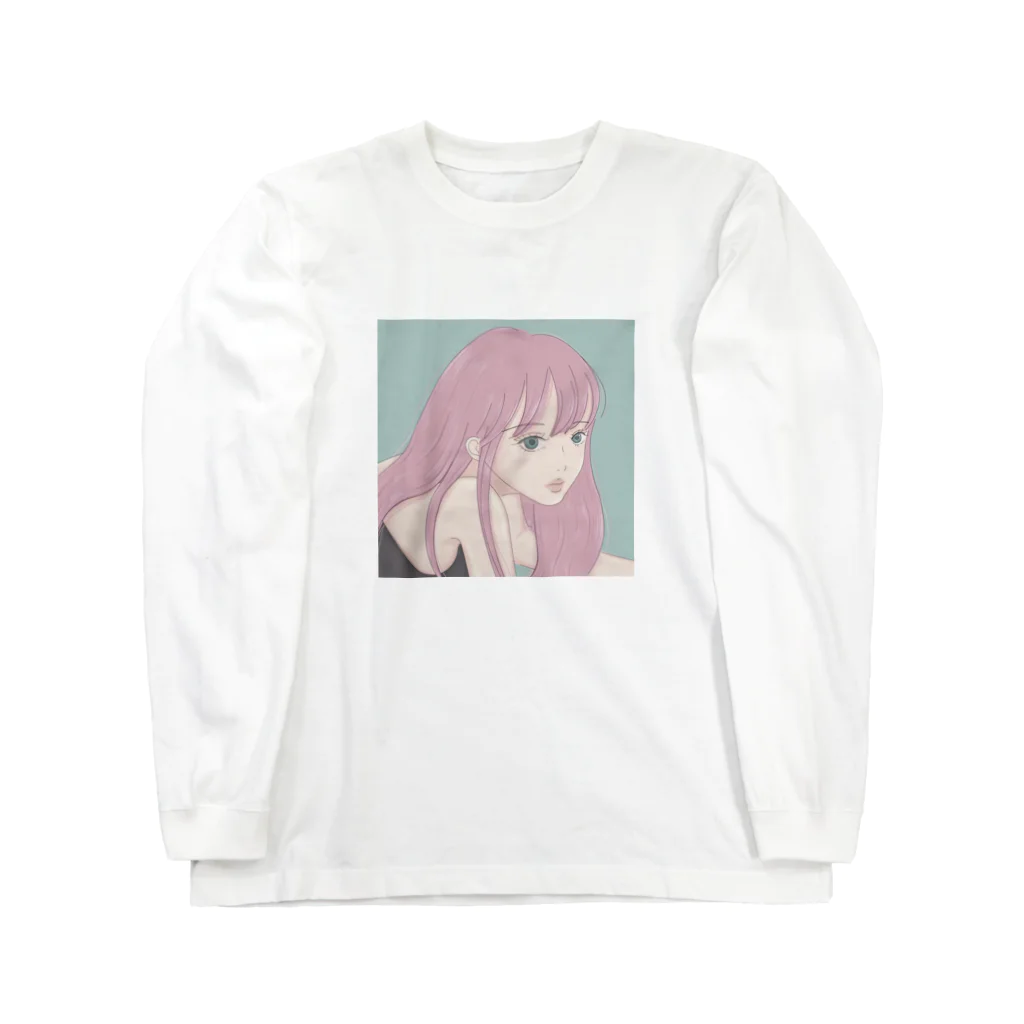 m i n a n oの夏休みの女の子 Long Sleeve T-Shirt