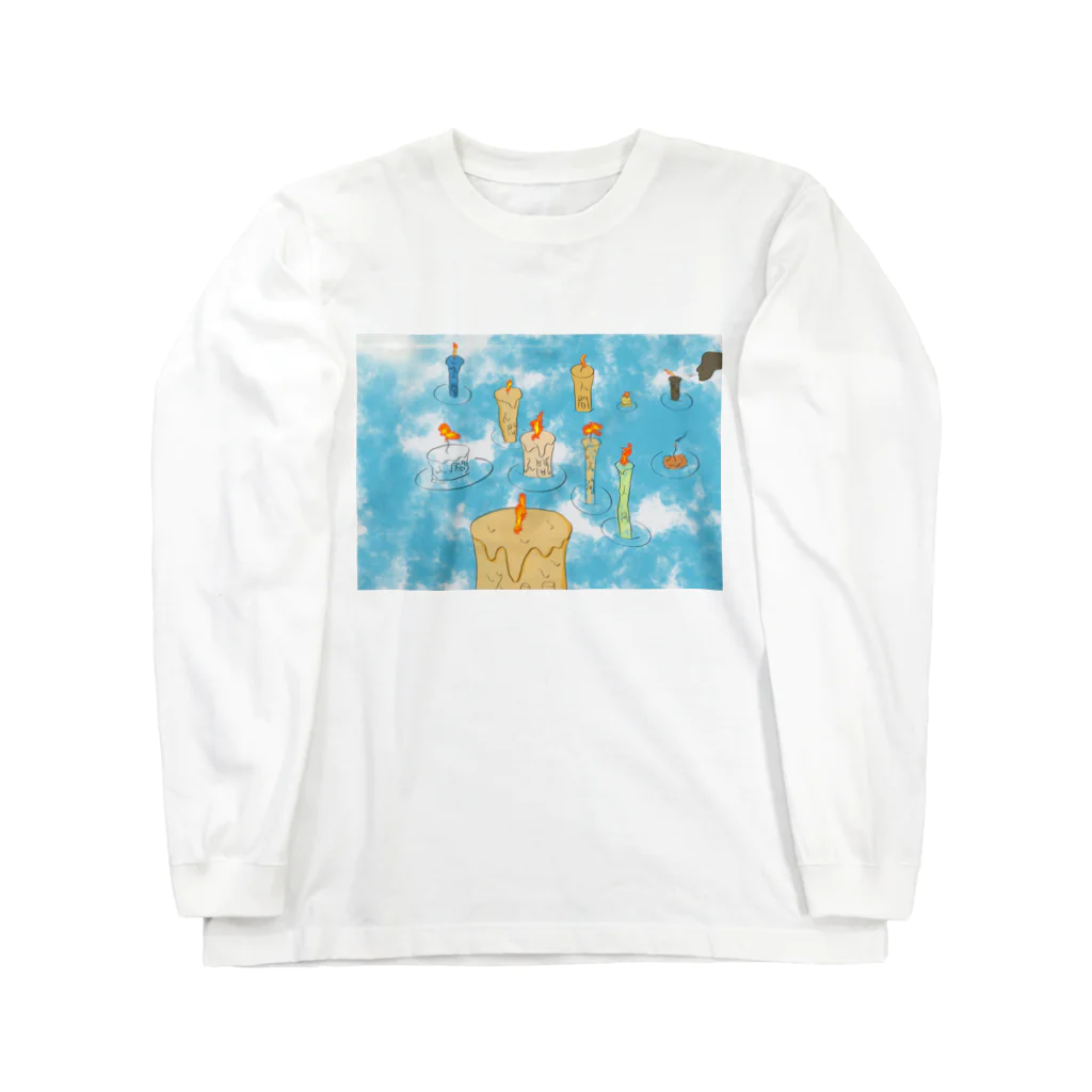 NinGenのろうそく人間 Long Sleeve T-Shirt