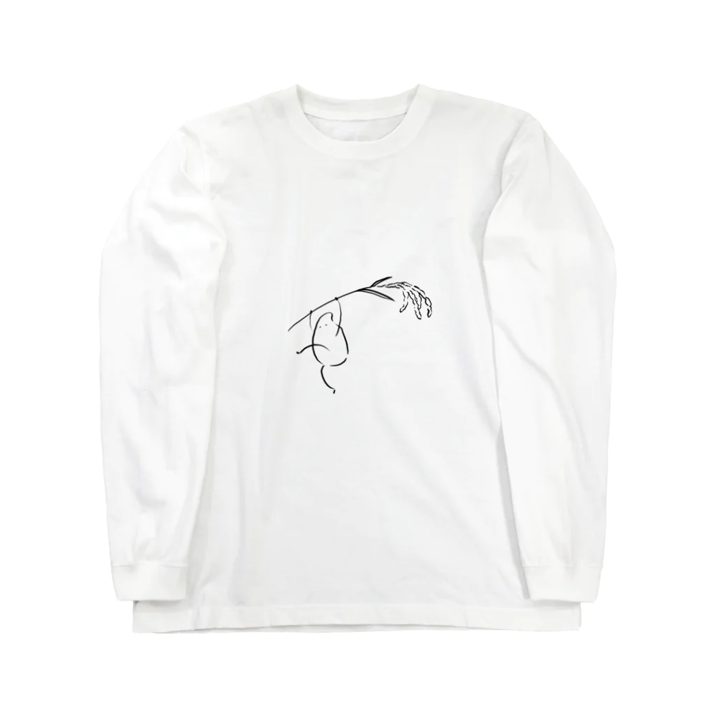 まだら堂のひとりで米騒動 Long Sleeve T-Shirt