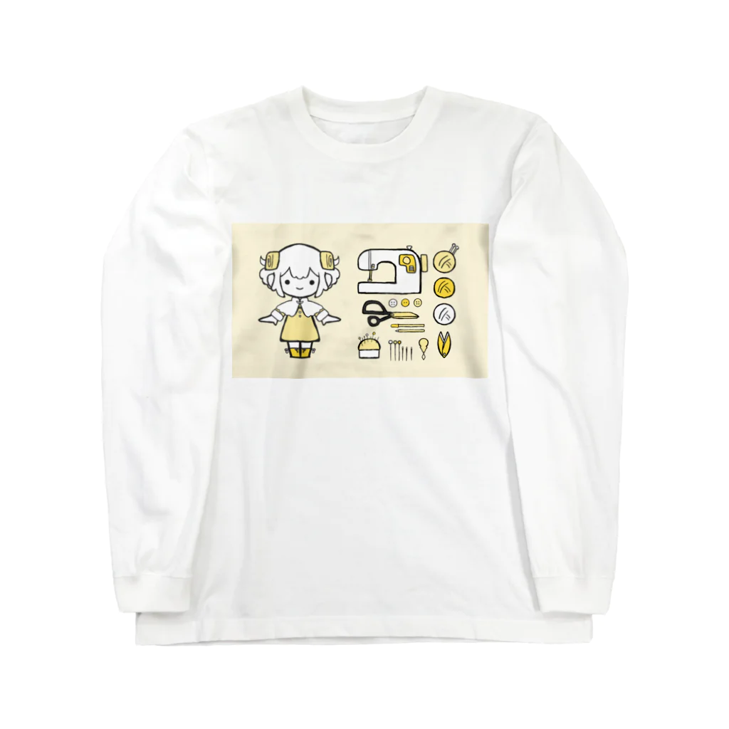 遣隋使さんのえとっこちゃん（未） Long Sleeve T-Shirt