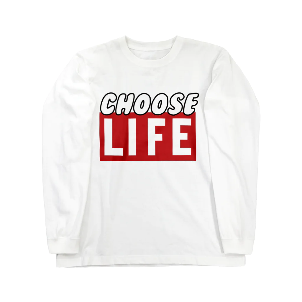 HOUSE OF TRENDYのCHOOSE LIFE Long Sleeve T-Shirt