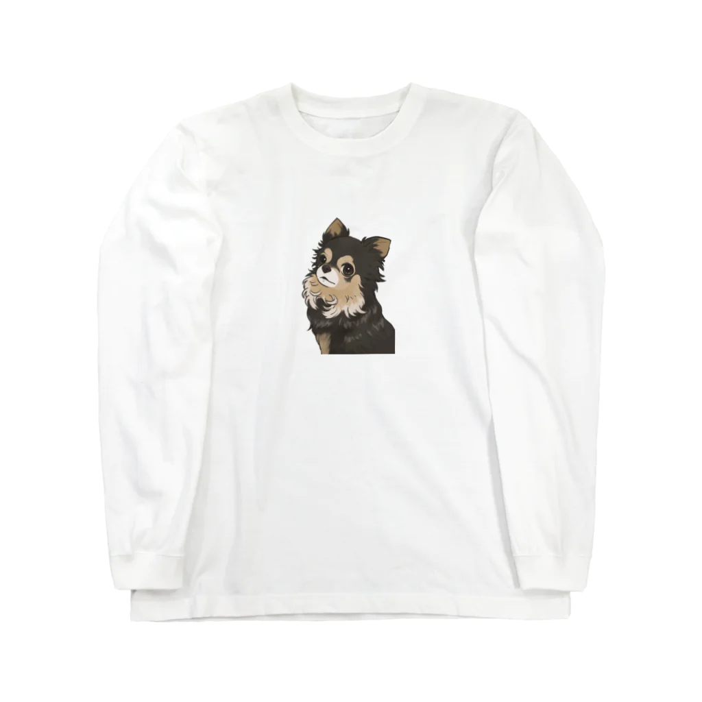 ラ ベル メールのチワワのラヴさん Long Sleeve T-Shirt