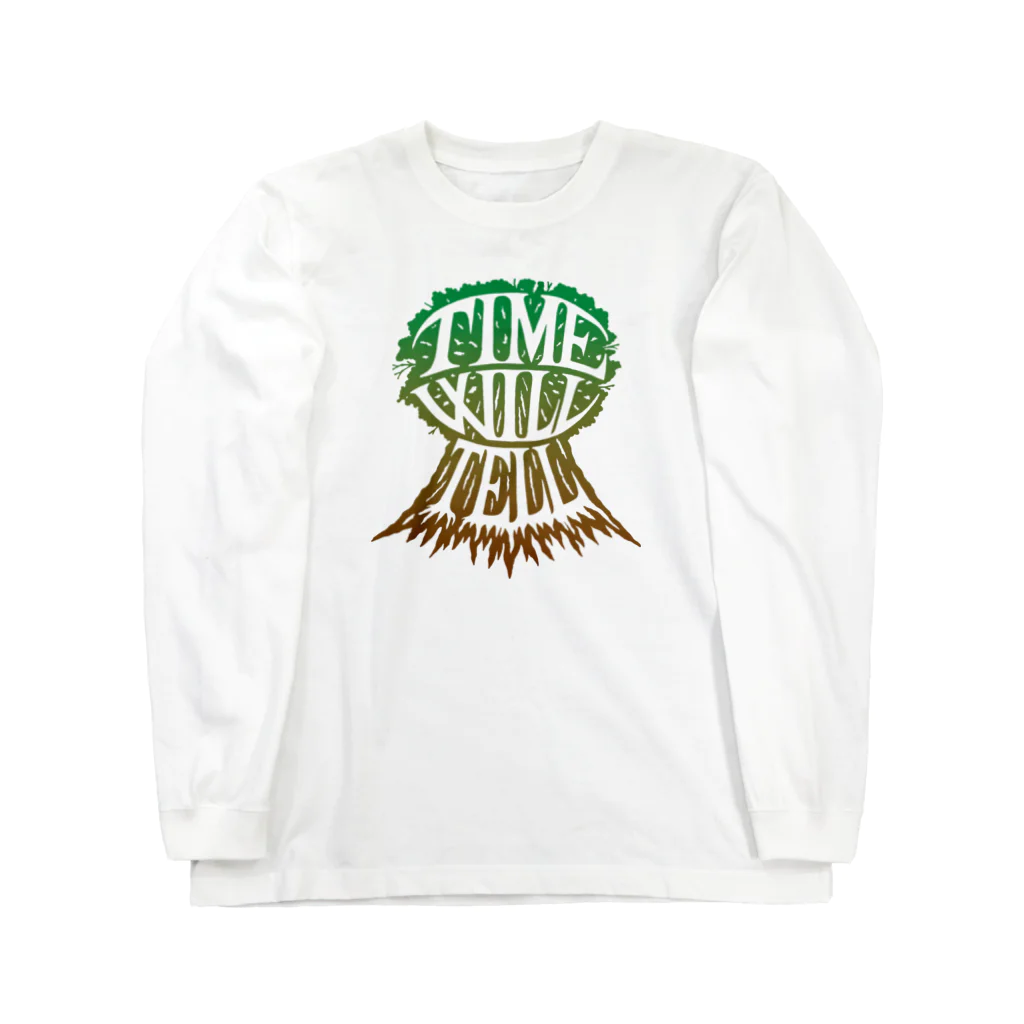 Art Studio TrinityのTIME WILL TELL【淡色ベース】 Long Sleeve T-Shirt