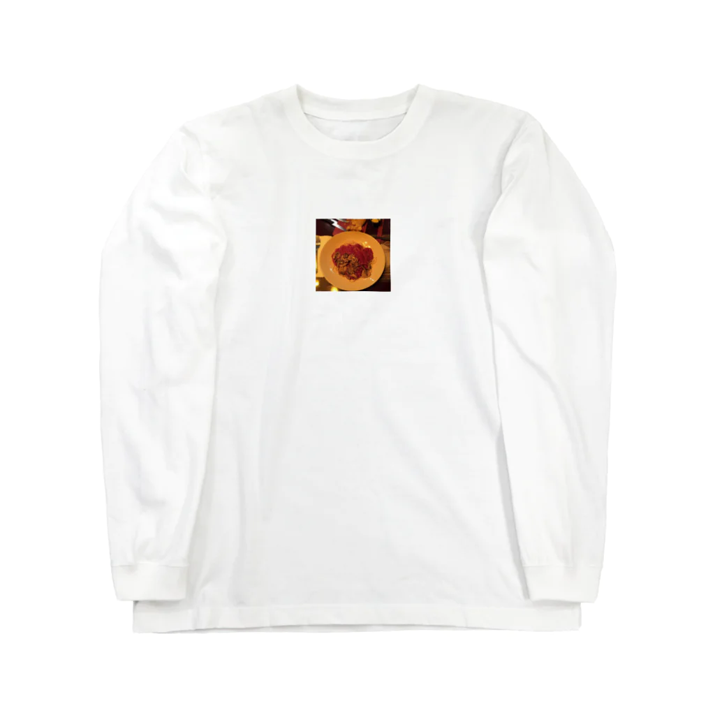 ニューヨークのシアトル、パスタ Long Sleeve T-Shirt