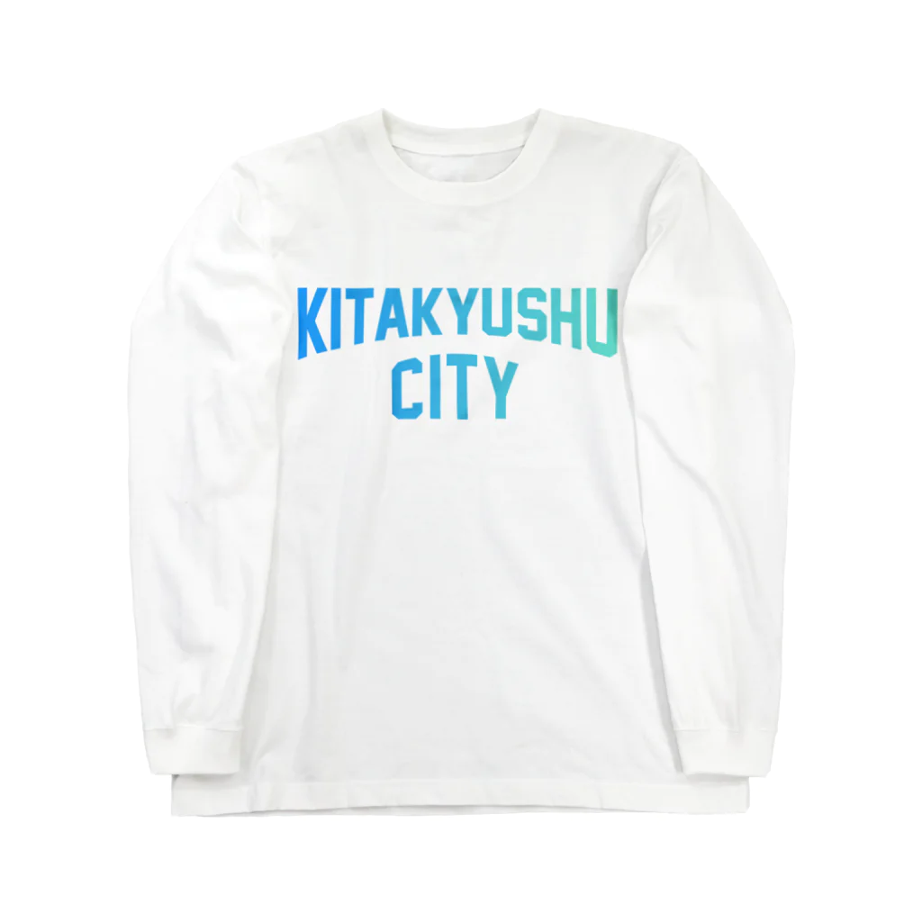 JIMOTO Wear Local Japanの北九州市 KITAKYUSHU CITY Long Sleeve T-Shirt