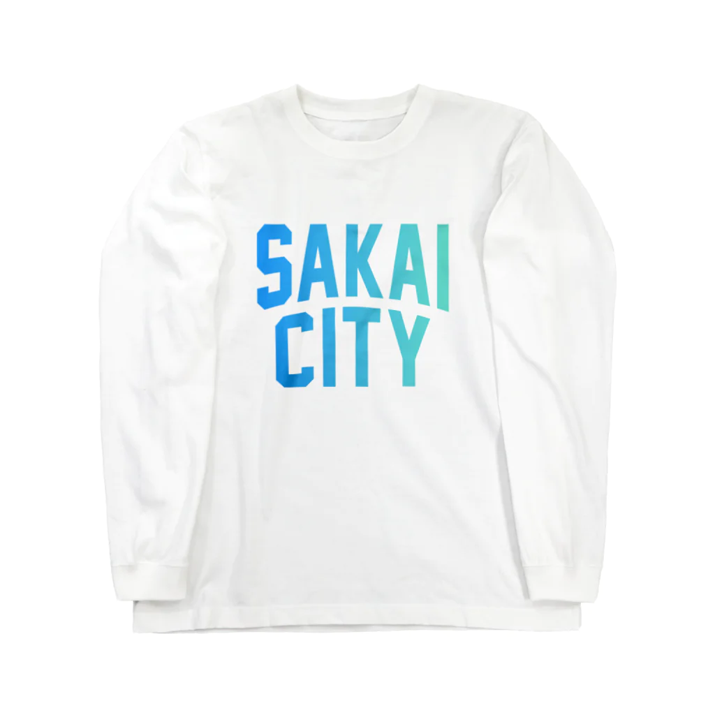 JIMOTOE Wear Local Japanの堺市 SAKAI CITY Long Sleeve T-Shirt