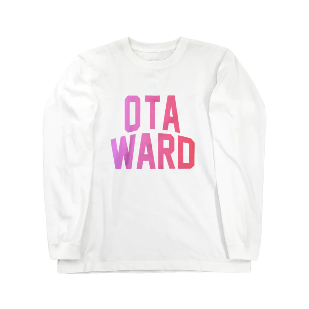 JIMOTO Wear Local Japanの大田区 OTA WARD ロングスリーブTシャツ