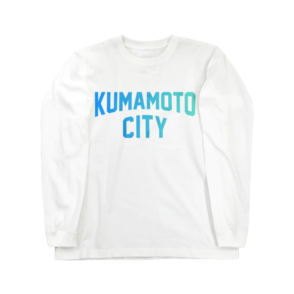 JIMOTO Wear Local Japanの熊本市 KUMAMOTO CITY ロングスリーブTシャツ