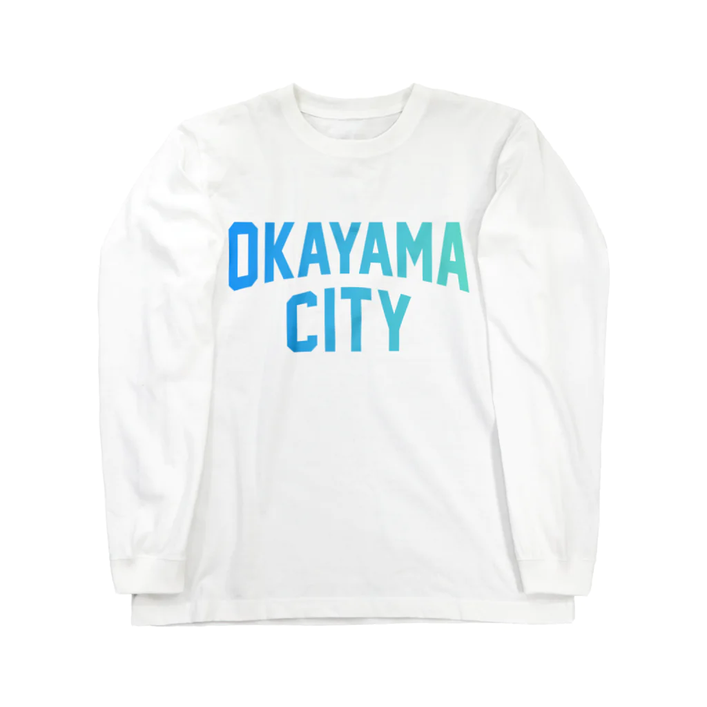 JIMOTO Wear Local Japanの岡山市 OKAYAMA CITY ロングスリーブTシャツ