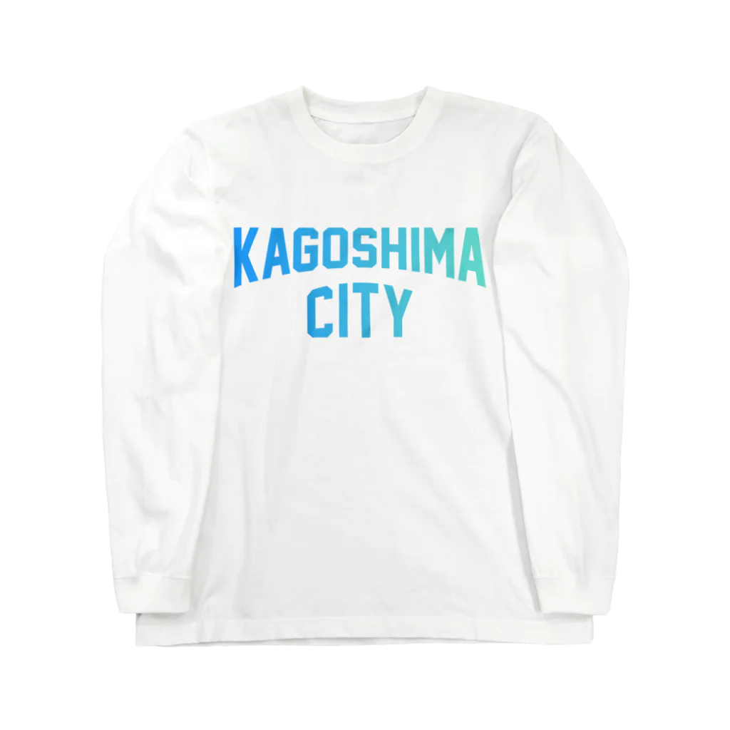 JIMOTOE Wear Local Japanの鹿児島市 KAGOSHIMA CITY ロングスリーブTシャツ