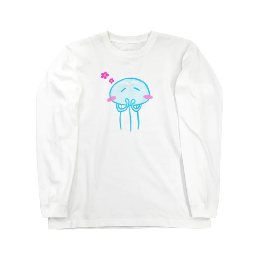 夜店のうれしいくらげくん Long Sleeve T-Shirt