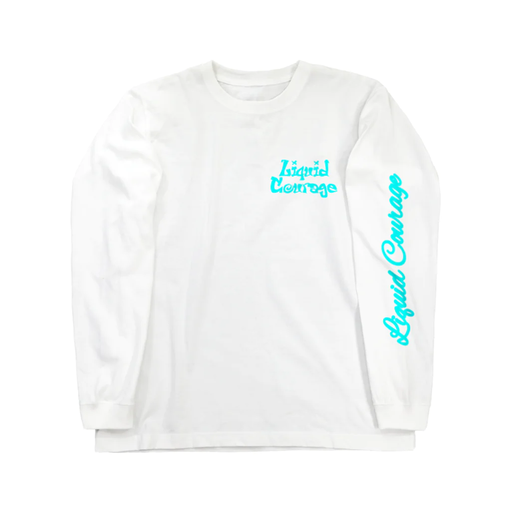 Liquid Courage officialのビールくん L/S ロングスリーブTシャツ