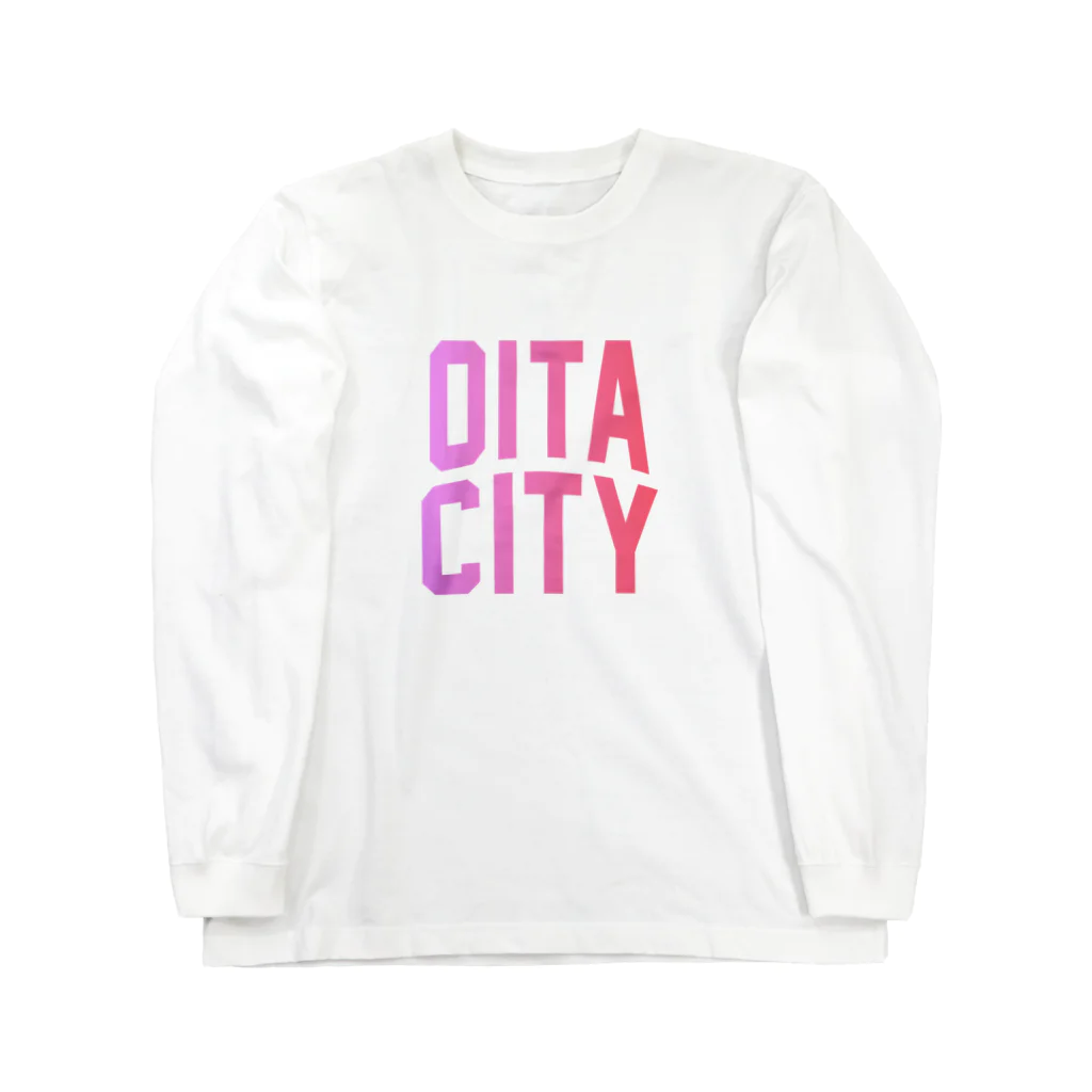 JIMOTOE Wear Local Japanの大分市 OITA CITY Long Sleeve T-Shirt