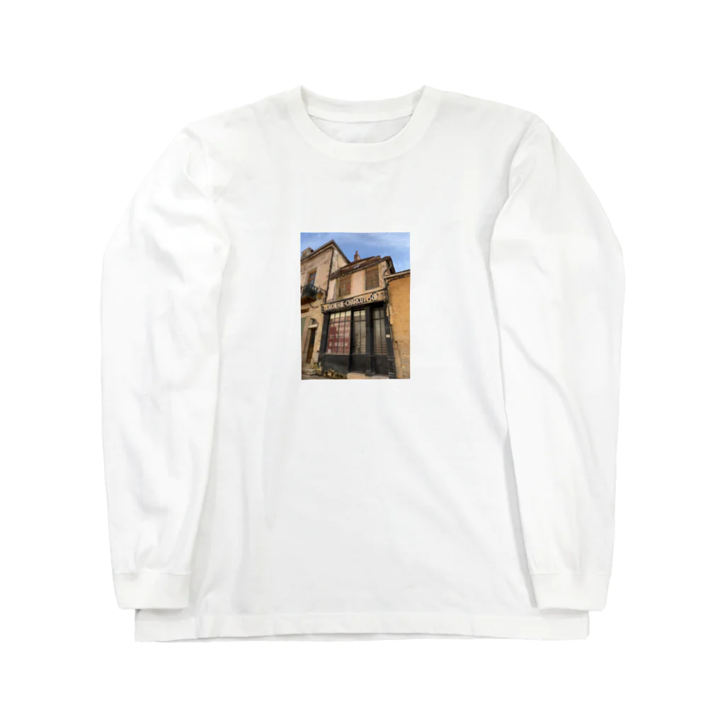 佐々木のフランス　スミュールアンノーソワの廃墟 Long Sleeve T-Shirt