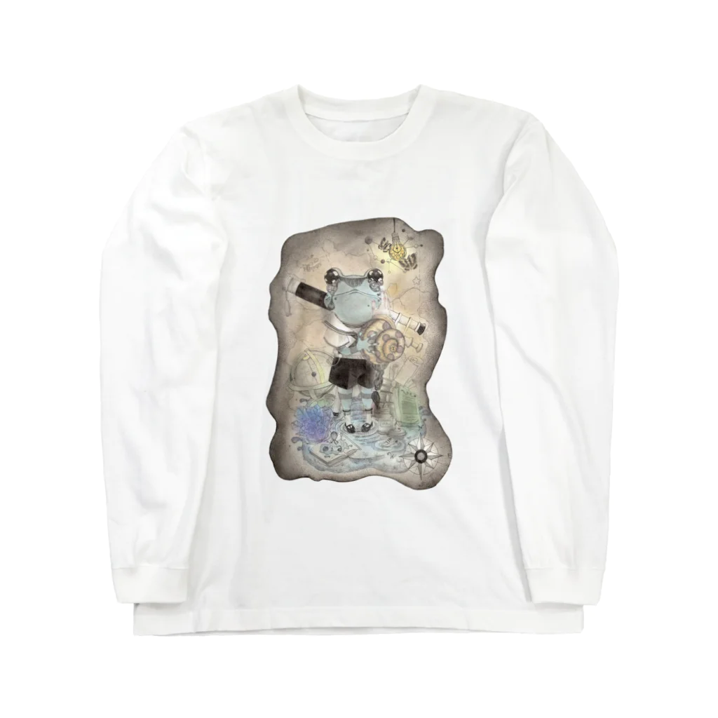 ねんねん虫の涙飛行 Long Sleeve T-Shirt