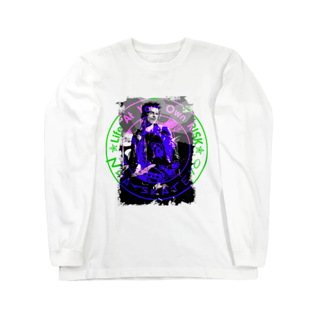 Sk8ersLoungeのNdaskateyo×RISK Long Sleeve T-Shirt