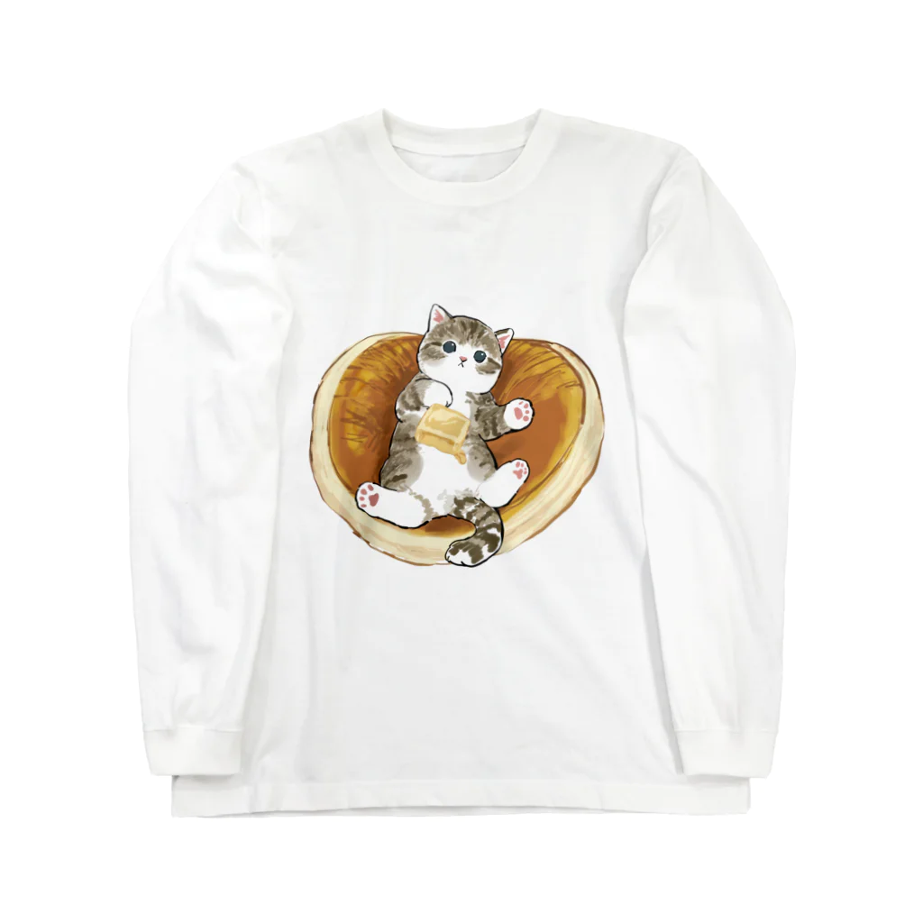 mofusandのにゃんこパンケーキ Long Sleeve T-Shirt