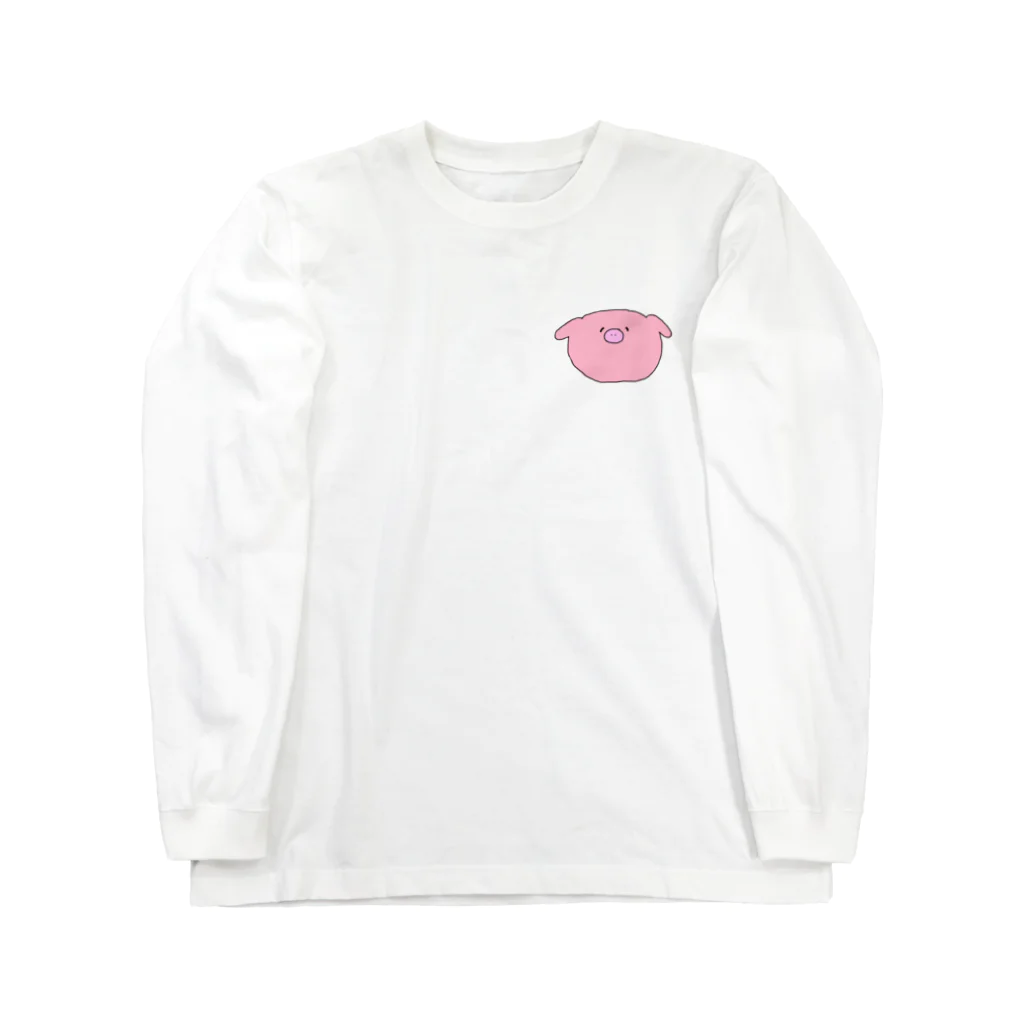 ピーマンたべたい。のたれみみのぶー Long Sleeve T-Shirt