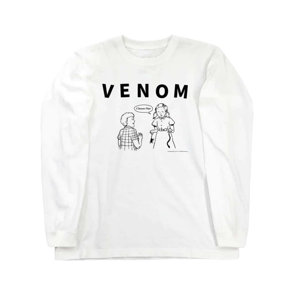 VHS ARCHIVESのVENOM GIRL Long Sleeve T-Shirt