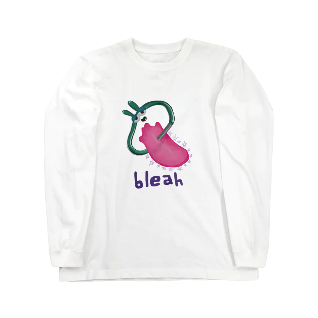 Qleepy2828のbleah👅 Long Sleeve T-Shirt