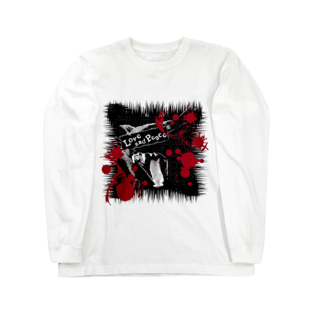 Lunatic Cat-ismのLove and Piece Long Sleeve T-Shirt