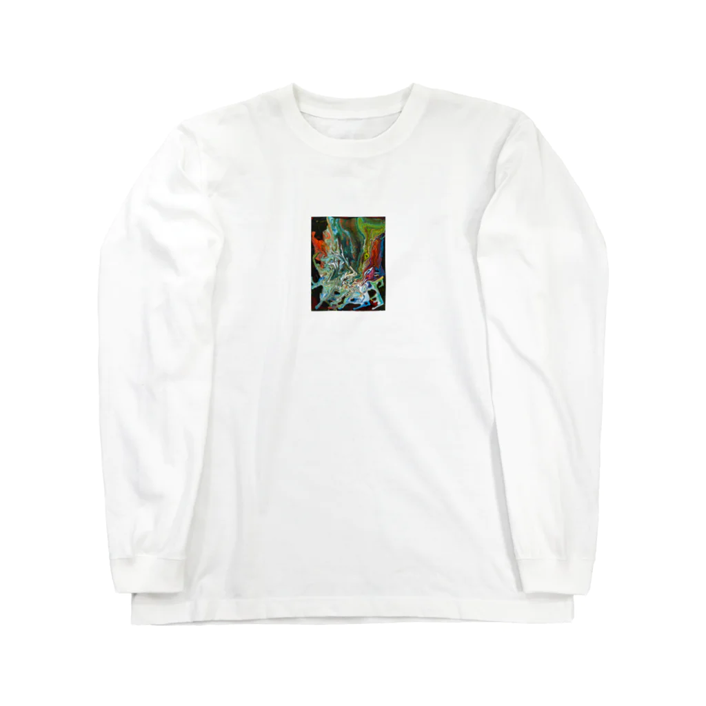 五十嵐灯の噴火 Long Sleeve T-Shirt