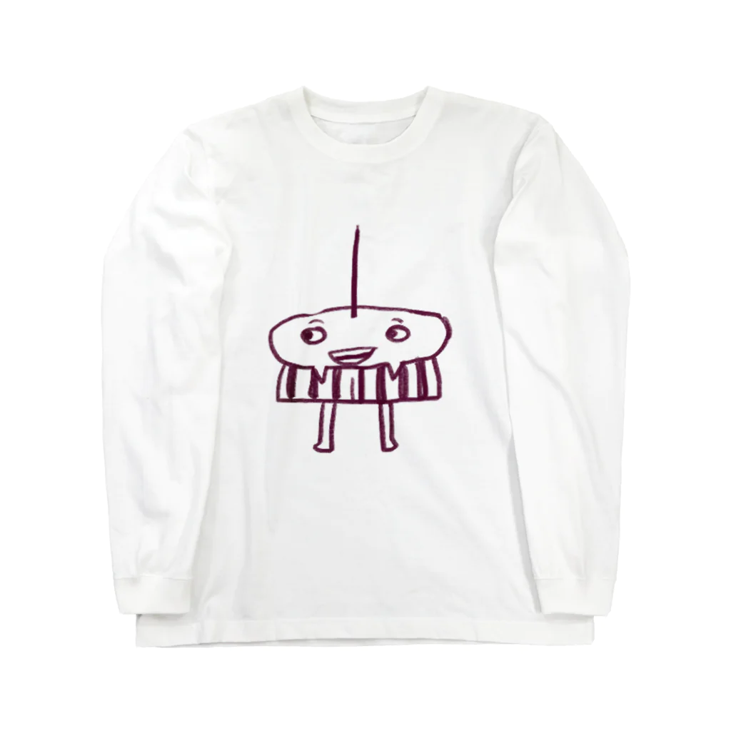 すいか直売店の本田の鬼 Long Sleeve T-Shirt